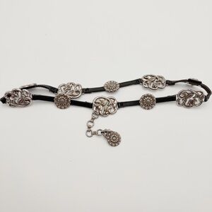 Brighton Vintage 1995 Concho Leather Belt